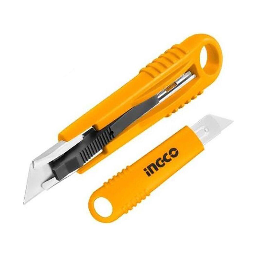Ingco HRSUK19 Retracting Safety Utility Knife - KHM Megatools Corp. Ingco HRSUK19 Retracting Safety Utility Knife - KHM Megatools Corp.
